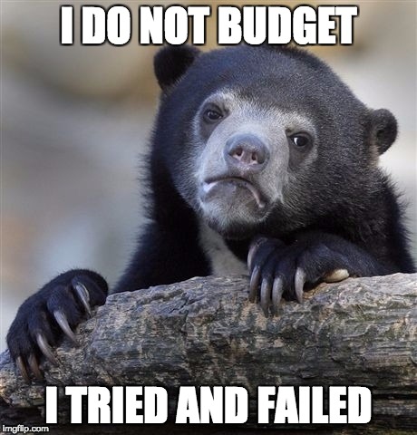 The Best Budget I Never Had Confession Bear