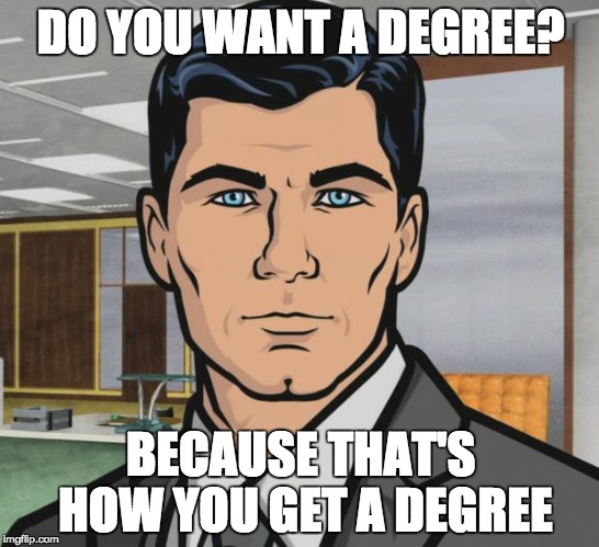 Do you want to get a degree?